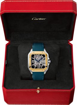 Santos de Cartier skeleton watch Santos de Cartier skeleton watch