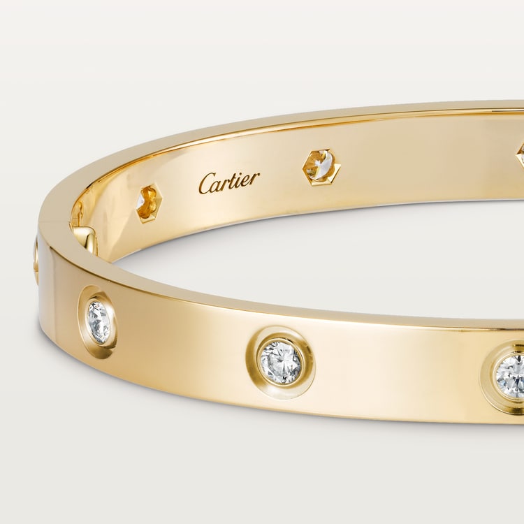 LOVE bracelet 10 diamonds