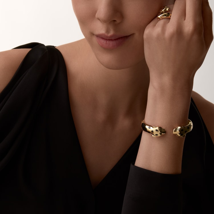 Panther bracelet best sale gold