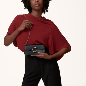 Mini model chain bag, Panthère C de Cartier Mini model chain bag, Panthère C de Cartier