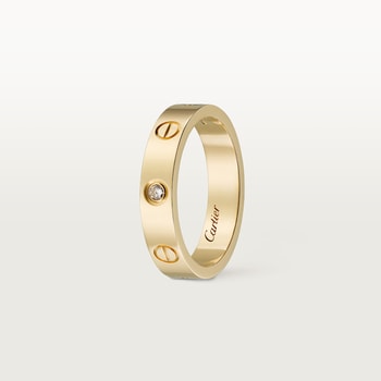 #LOVE# ring, small model, 1 diamond #LOVE# ring, small model, 1 diamond