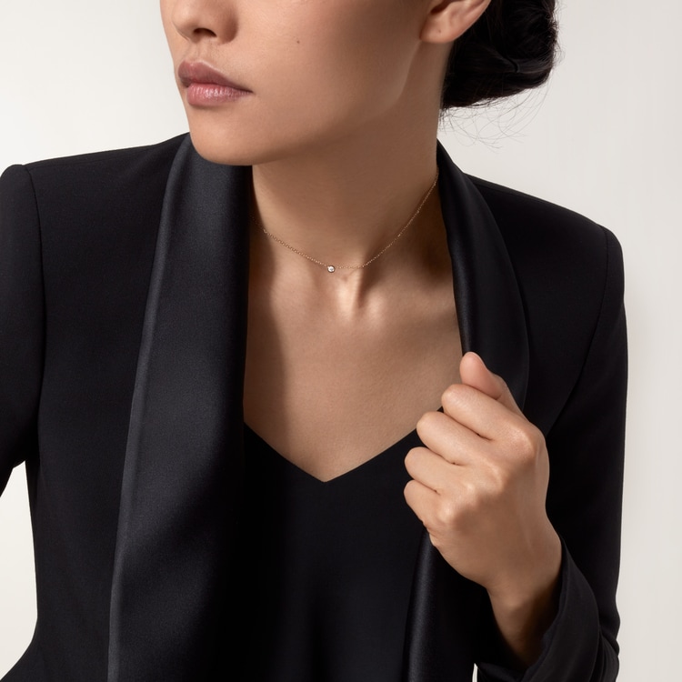 Cartier diamant 2025 leger necklace