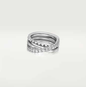 Etincelle de Cartier ring, semi-paved Etincelle de Cartier ring, semi-paved
