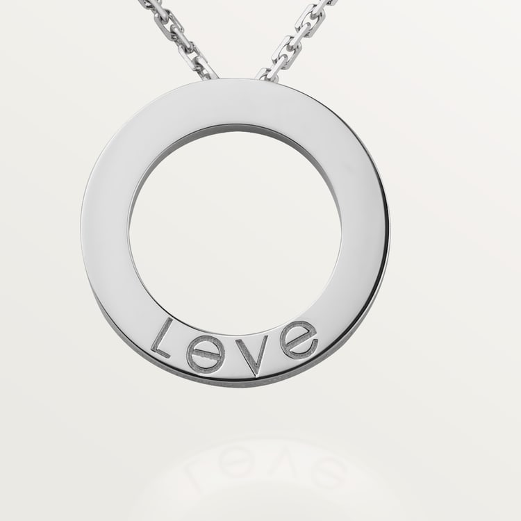 Cartier love necklace 3 diamonds deals