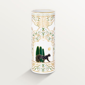 Panthère de Cartier vase, medium model Panthère de Cartier vase, medium model