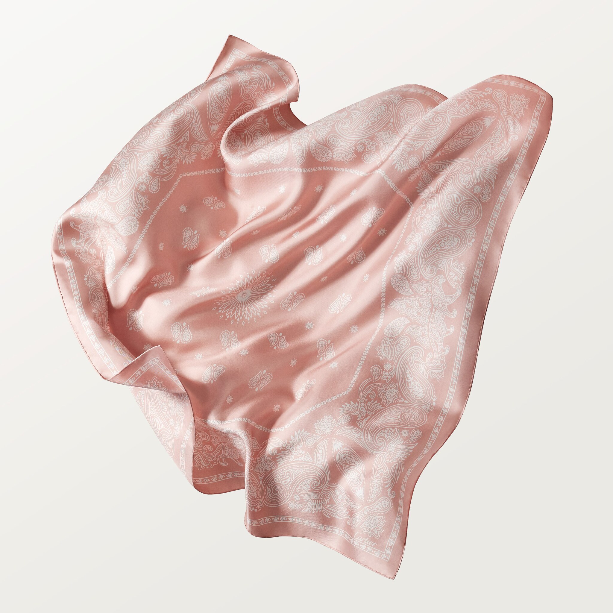 Double C Paisley 90 scarf, image 5