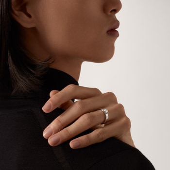#LOVE# solitaire, brilliant-cut diamond #LOVE# solitaire, brilliant-cut diamond