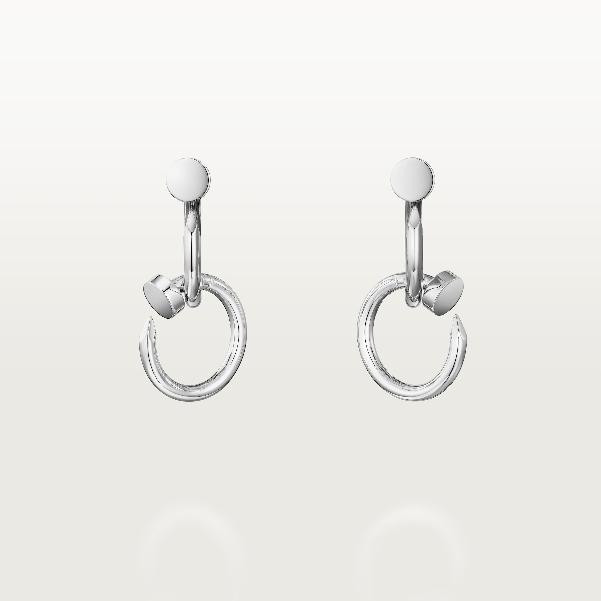 Juste un Clou earrings, double, image 1