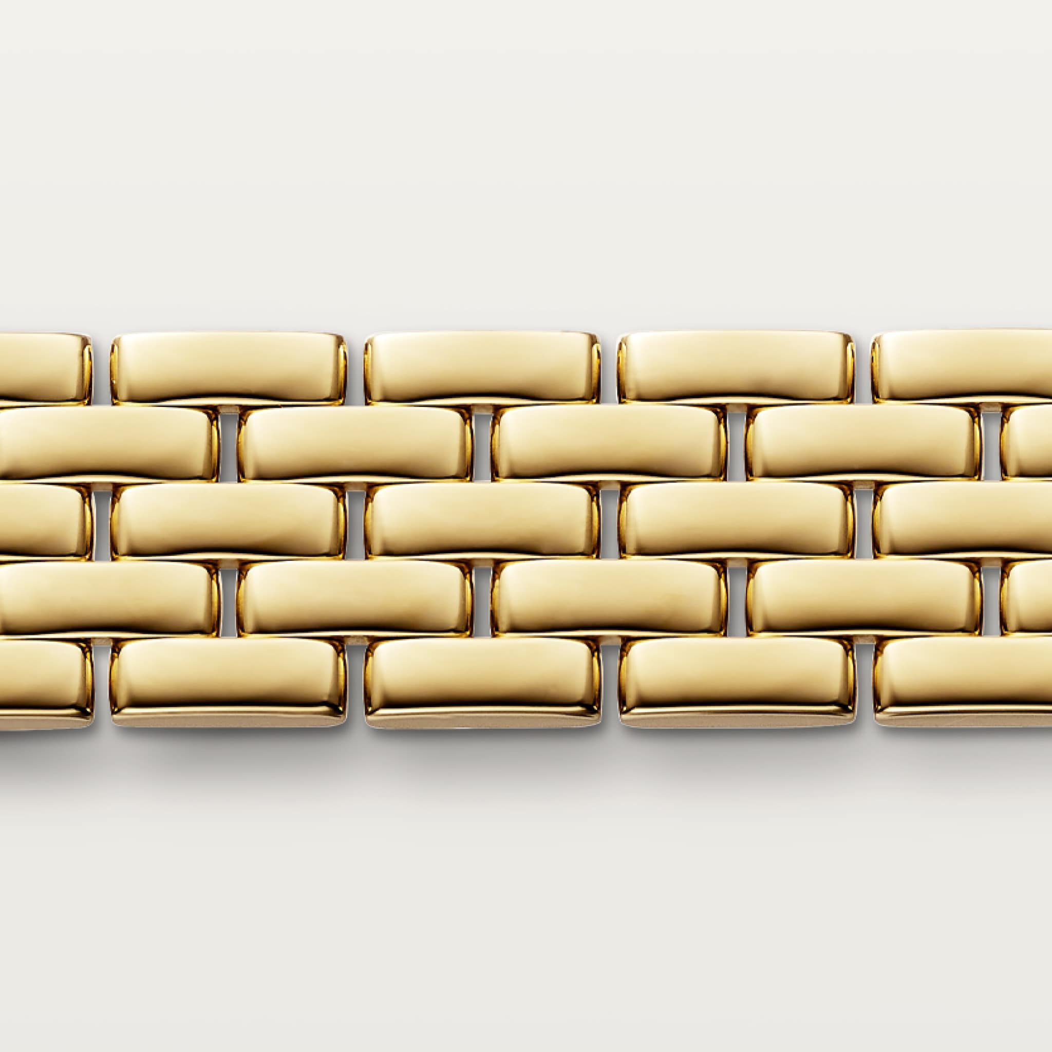 Maillon Panth&egrave;re bracelet, five rows, image 5