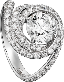 Cartier trinity ruban ring deals
