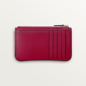 Zippered card holder, Panthère C de Cartier Zippered card holder, Panthère C de Cartier