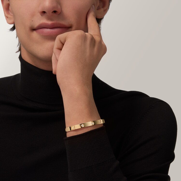 LOVE# bracelet,single-screw closure, classic model, 10 diamonds LOVE# bracelet,single-screw closure, classic model, 10 diamonds