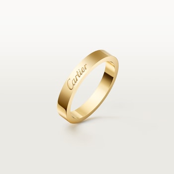 C de Cartier wedding band, 3 mm width C de Cartier wedding band, 3 mm width