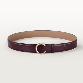 Belt 35 mm, Panthère de Cartier, Size 75 cm Belt 35 mm, Panthère de Cartier, Size 75 cm