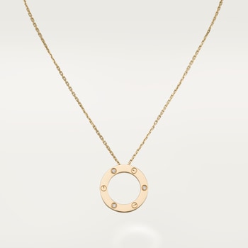 CRB7014200 LOVE necklace Yellow gold Cartier