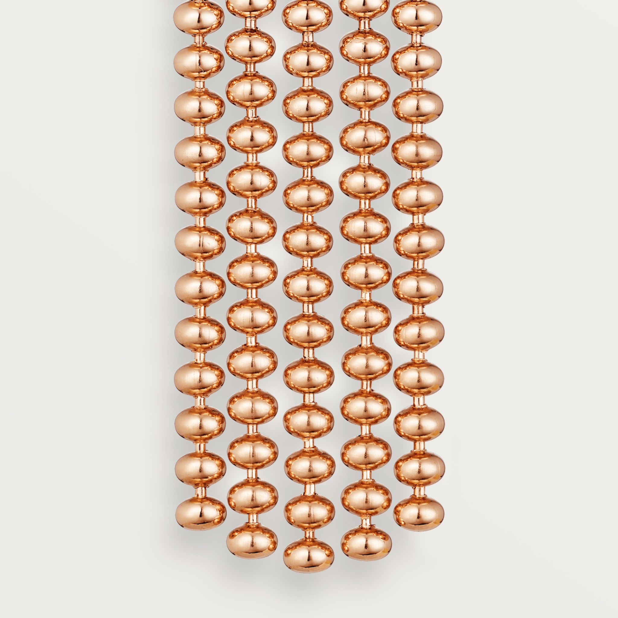 Agrafe earrings, half-paved, image 5