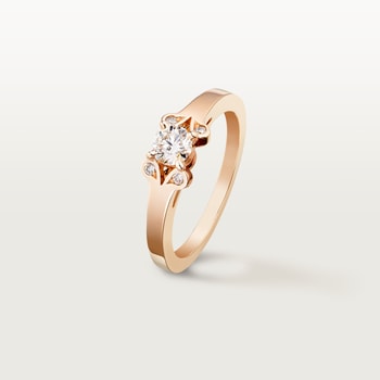 Ballerine solitaire, brilliant-cut diamond Ballerine solitaire, brilliant-cut diamond