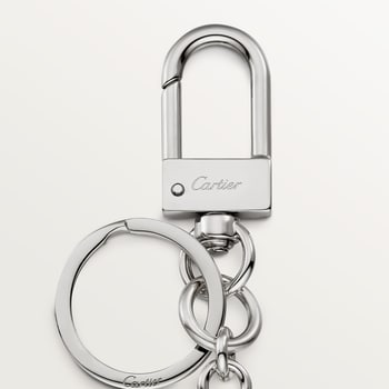 Double C de Cartier logo key ring Double C de Cartier logo key ring