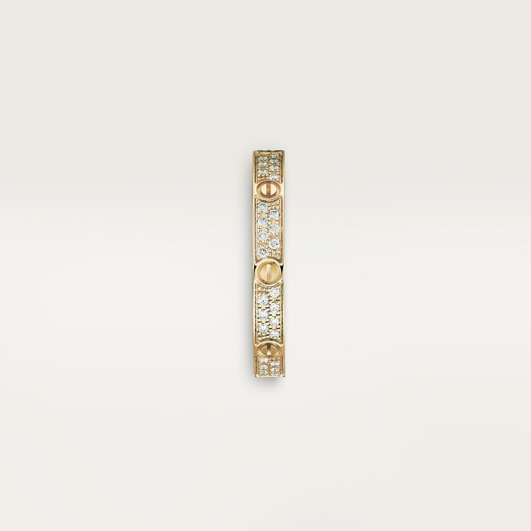 CRB4218000 - LOVE ring, SM - Yellow gold, diamonds - Cartier CRB4218000 - LOVE ring, SM - Yellow gold, diamonds - Cartier