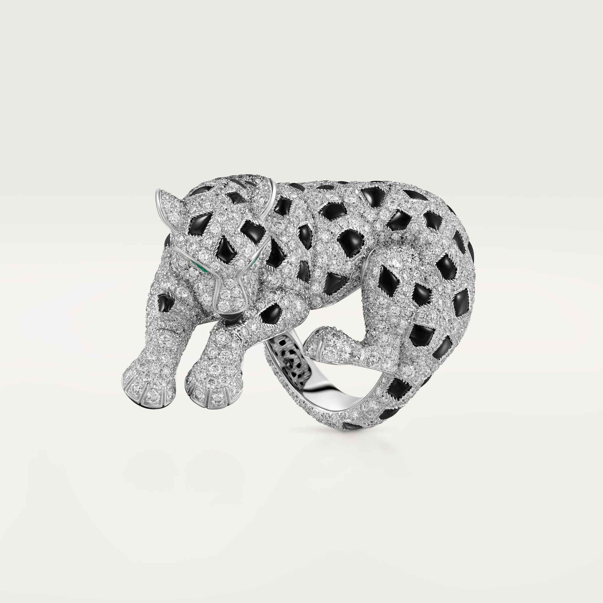 1 صورة ،خاتم "پانتير دو كارتييه"، مرصوف