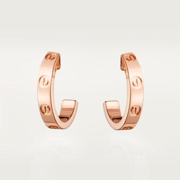 #LOVE# hoop earrings, small model #LOVE# hoop earrings, small model