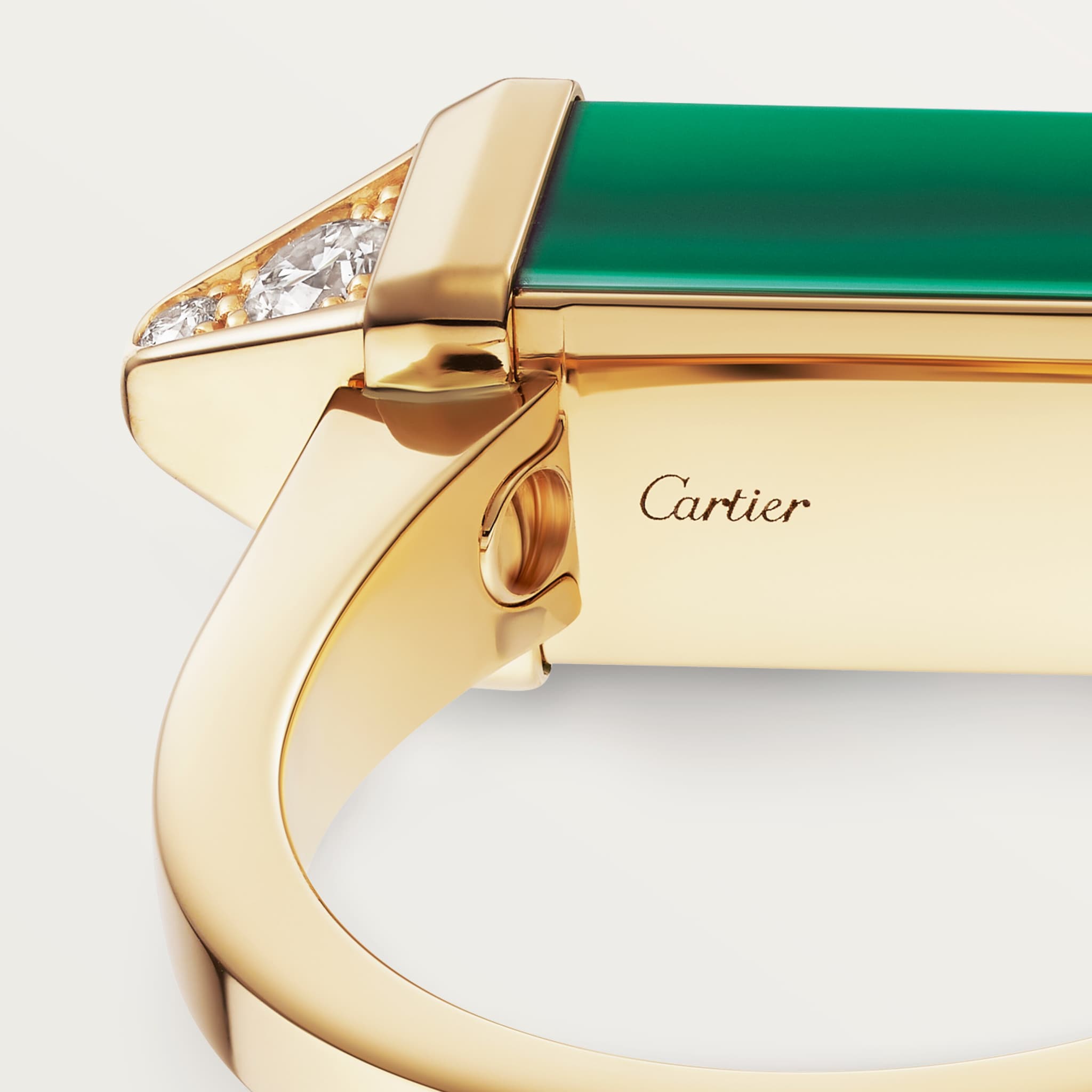 Les Berlingots de Cartier ring, semi-paved, image 7