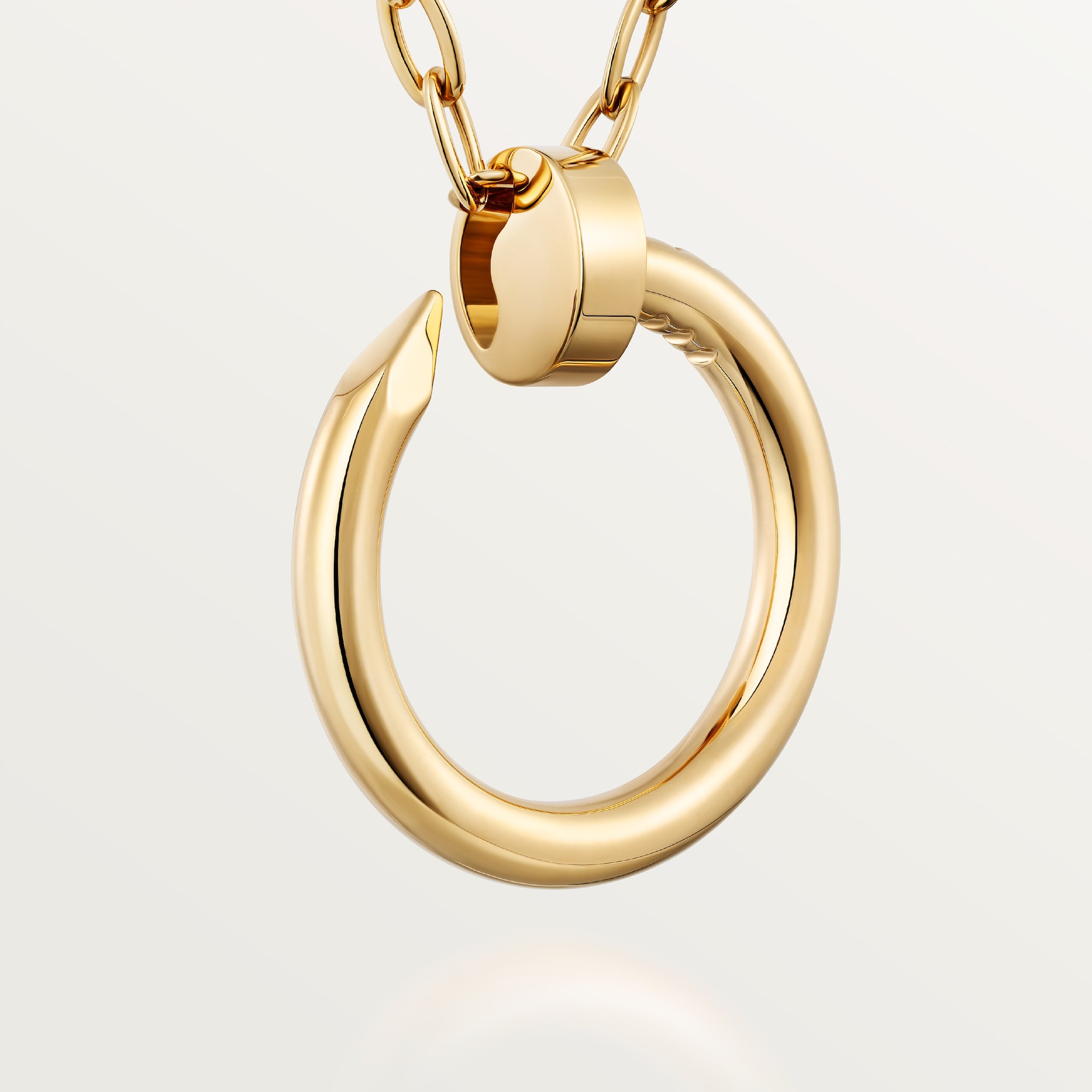 Juste un Clou uzun kolye, d&ouml;n&uuml;şt&uuml;r&uuml;lebilir, ekstra b&uuml;y&uuml;k model