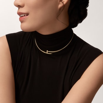 Juste un Clou torque necklace, small model Juste un Clou torque necklace, small model