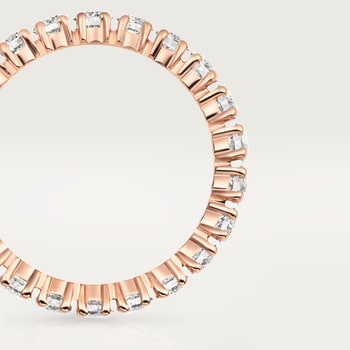 Cartier Destinée wedding band, 3.3 mm width, paved  Cartier Destinée wedding band, 3.3 mm width, paved
