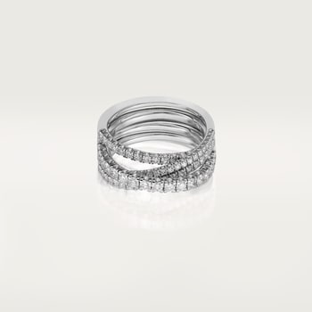 Etincelle de Cartier ring, semi-paved Etincelle de Cartier ring, semi-paved