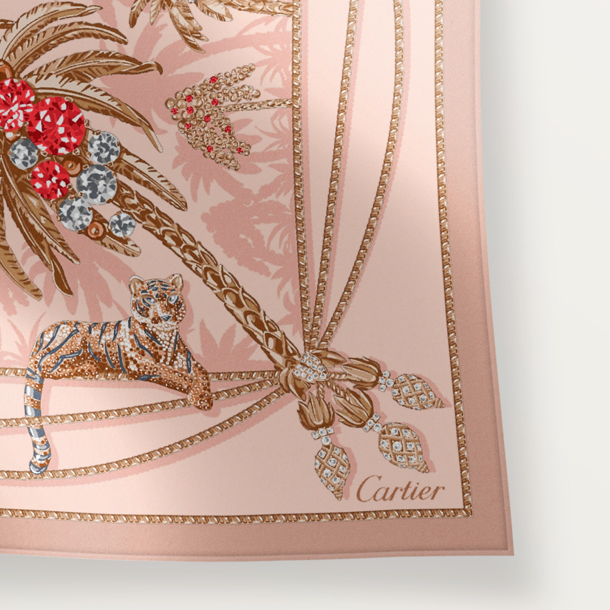 90 scarf, Jewelry Palm Trees