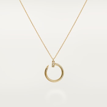 Cartier necklace gold discount