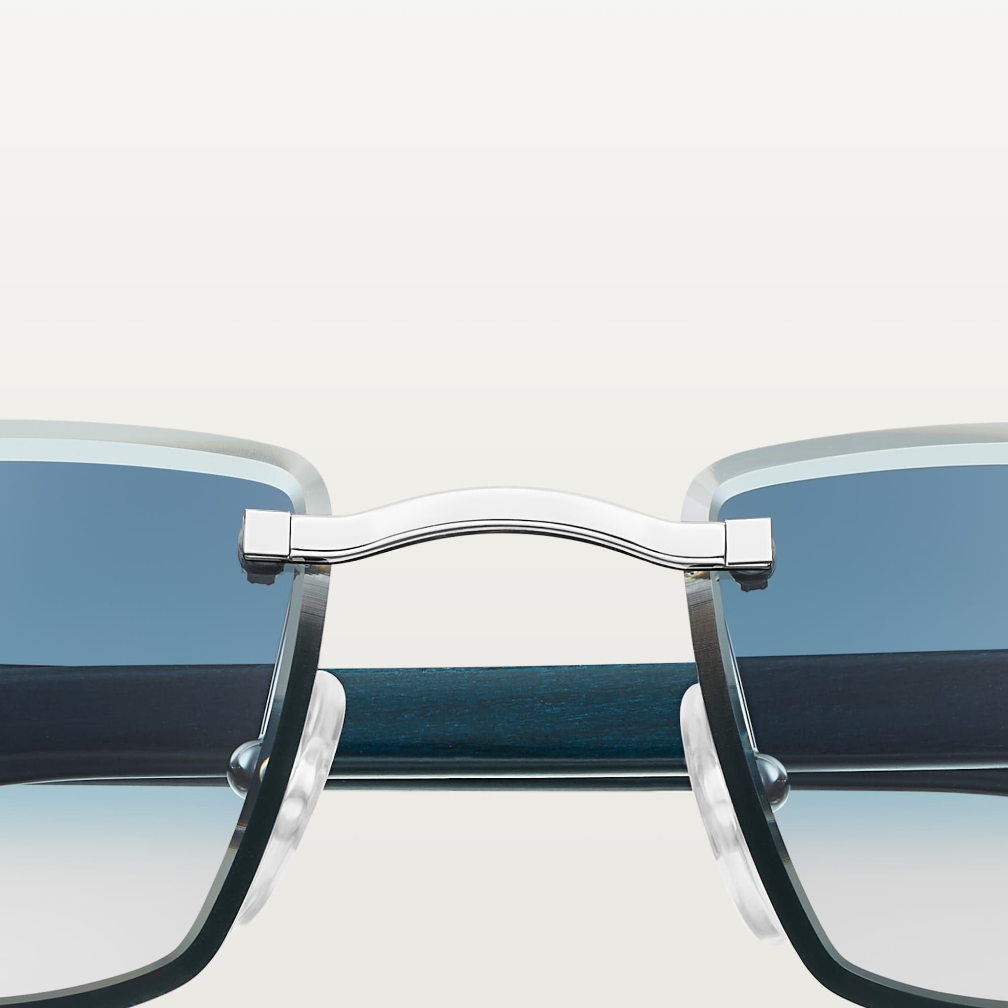 Sunglasses with Elongated C de Cartier motif