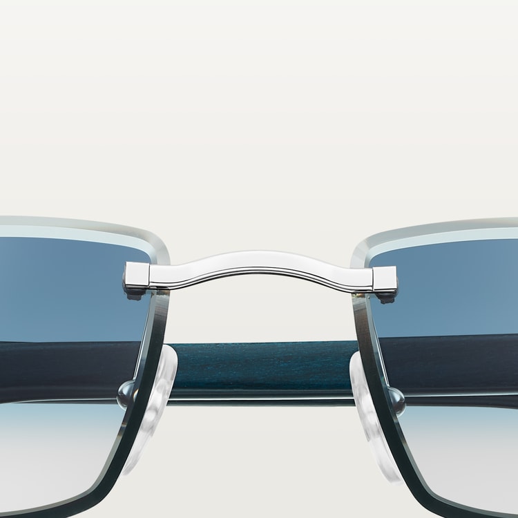 Sunglasses with Elongated C de Cartier motif