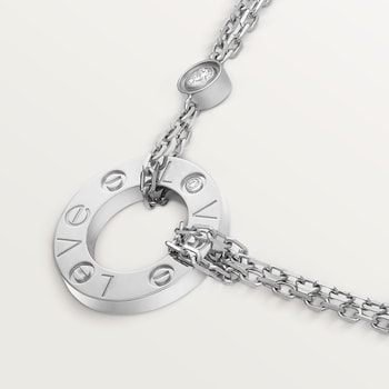 #LOVE# pendant, 2 diamonds #LOVE# pendant, 2 diamonds