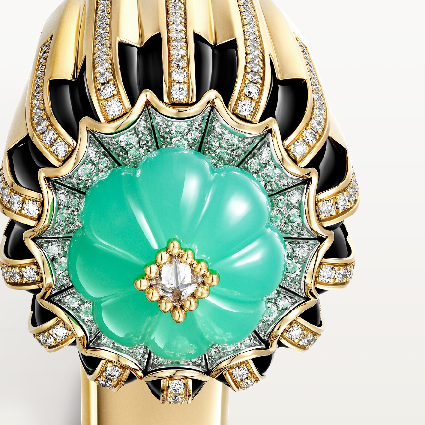 Bracelet Cartier Libre Tuttitutti, chrysoprase, diamants