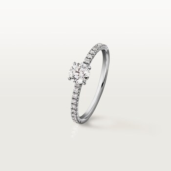 Etincelle De Cartier Solitaire Engagement Rings Cartier US