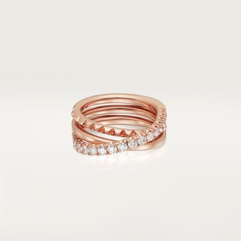 Etincelle de Cartier ring, semi-paved Etincelle de Cartier ring, semi-paved