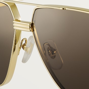 Cartier sunglasses gold frame price sales