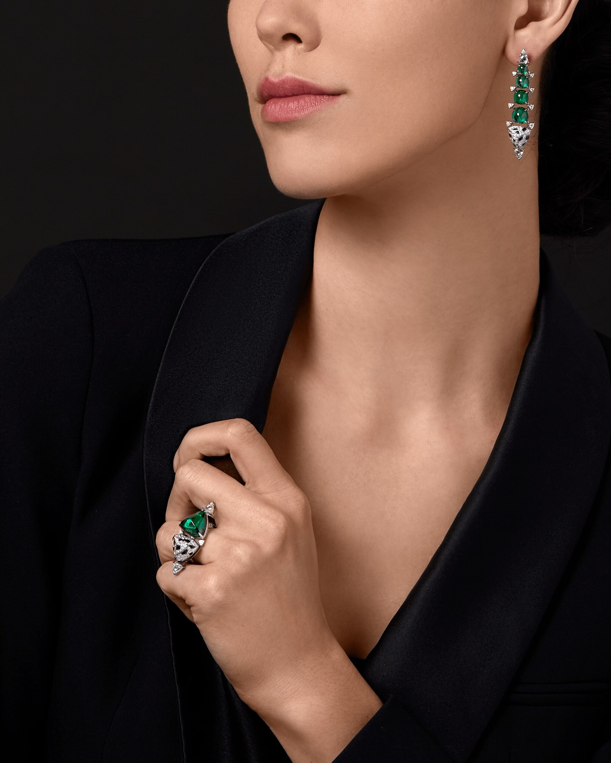 High Jewelry earrings