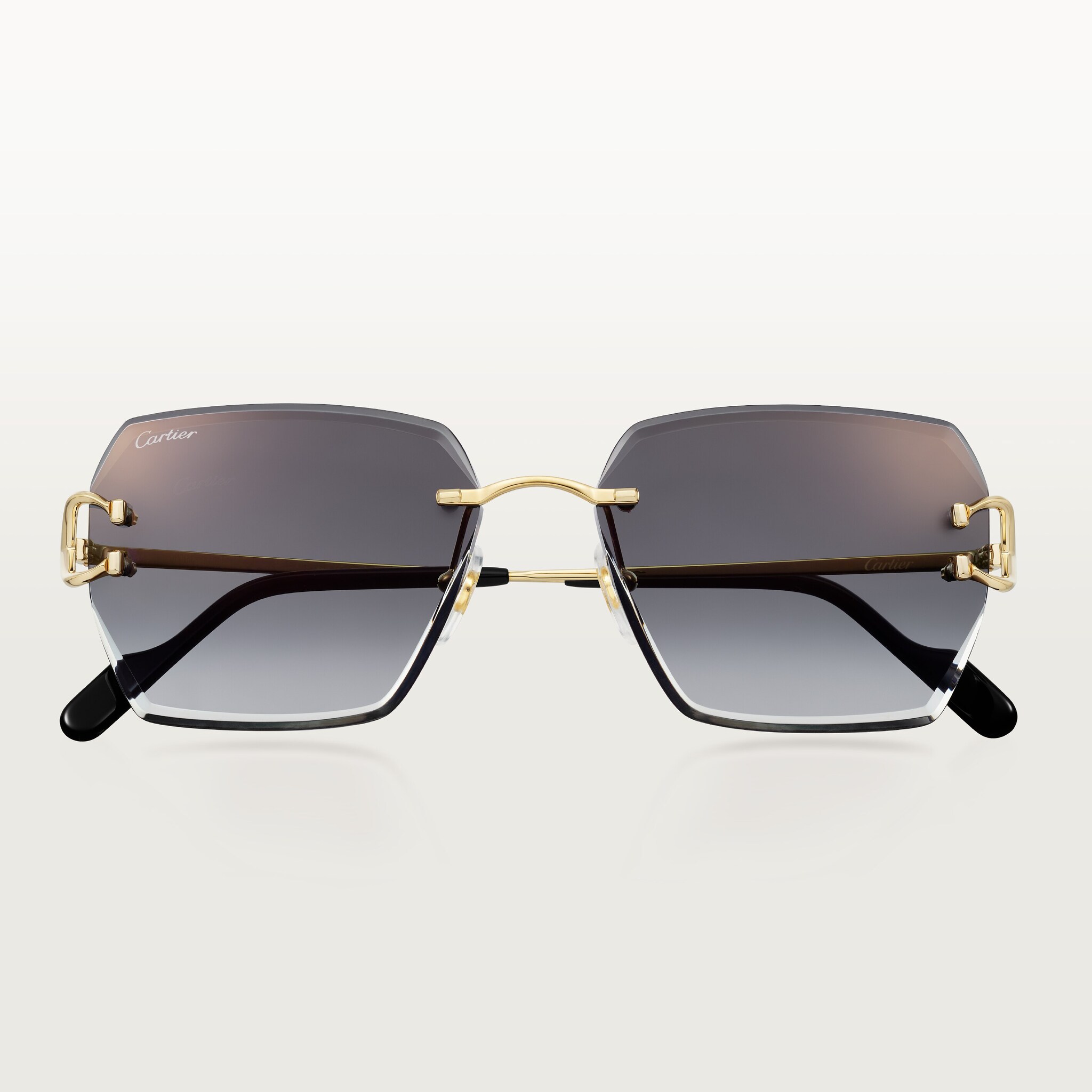 Cartier　サングラス Klasik C de Cartier motifli güneş gözlükleri