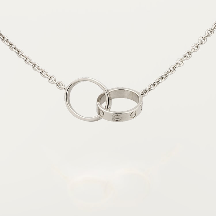 Cartier sales silver necklace