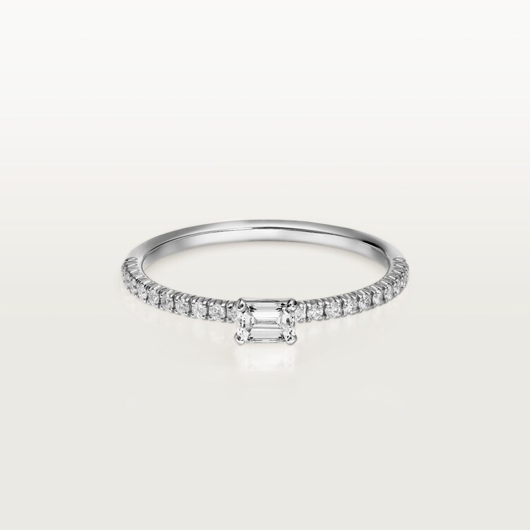 CRB4225700 Etincelle de Cartier ring White gold diamonds Cartier