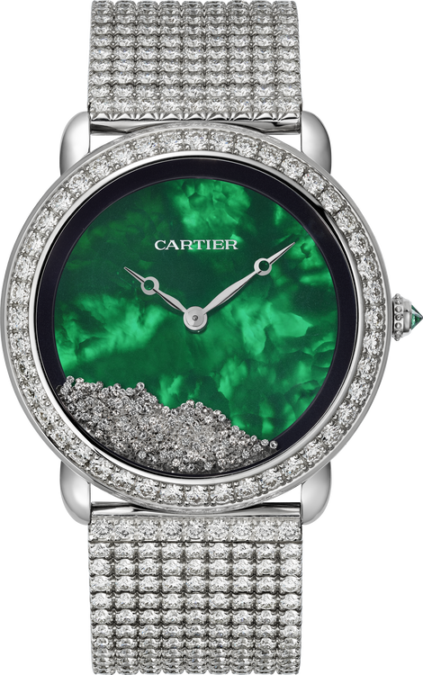 Cartier panthere top watch green
