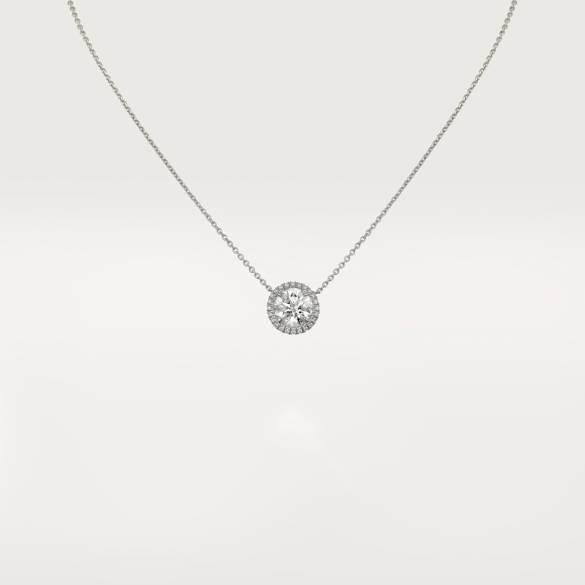 Cartier Destin&eacute;e pendant, diamond, paved 