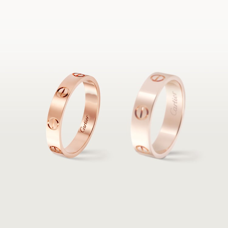CRB4085200 LOVE wedding band Pink gold Cartier