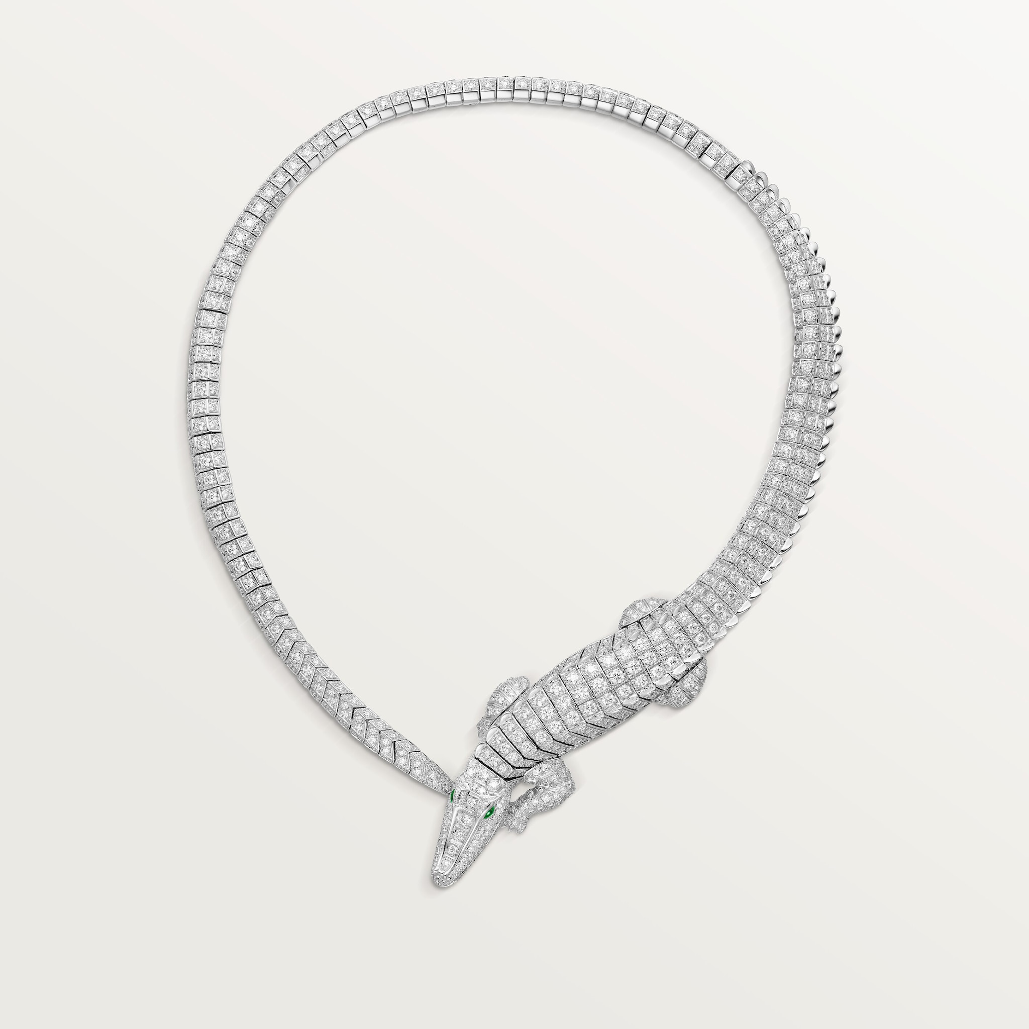 Faune et Flore de Cartier necklace, paved 
