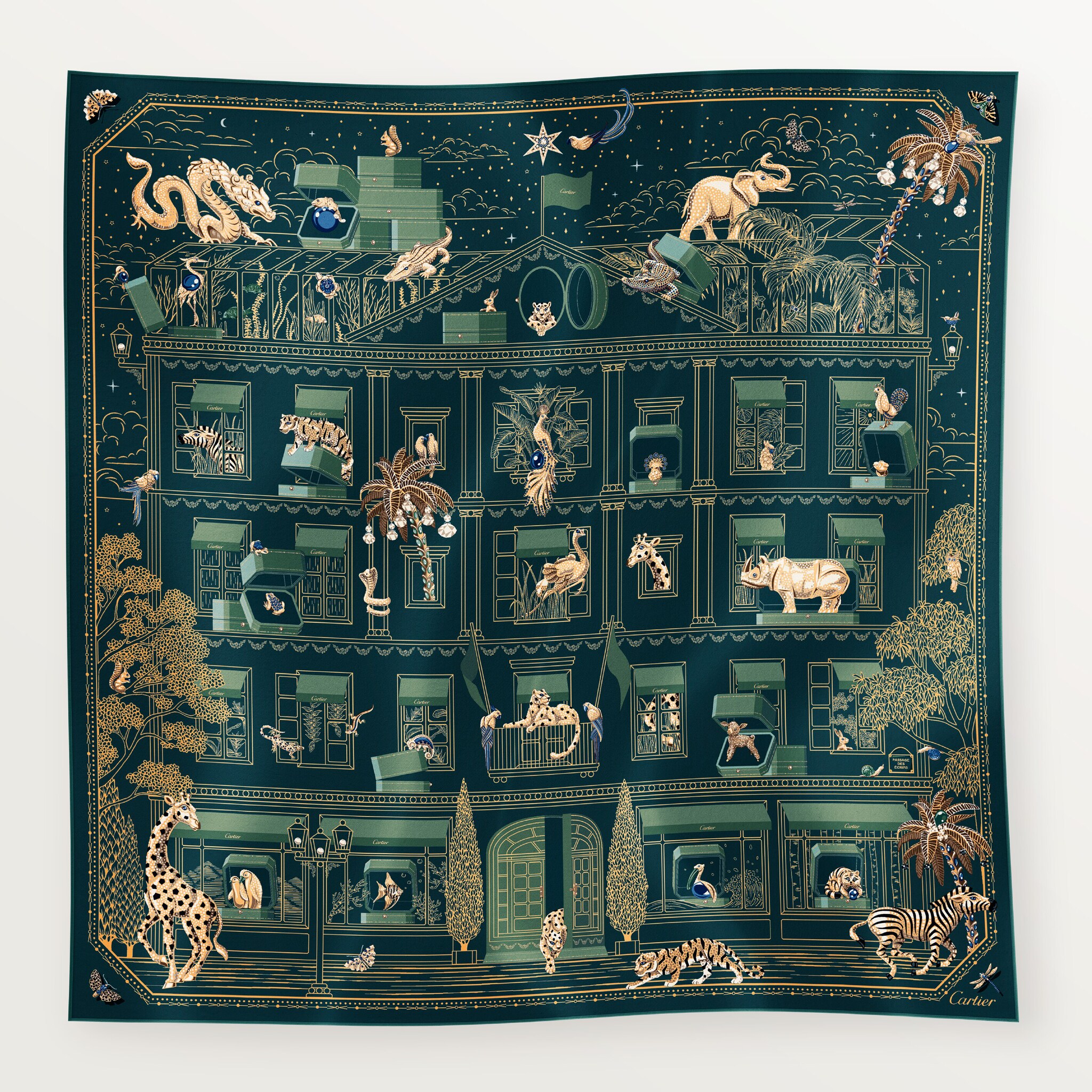 90 scarf, Precious Address