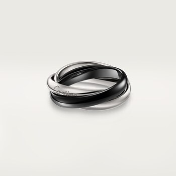Cartier stainless steel ring deals