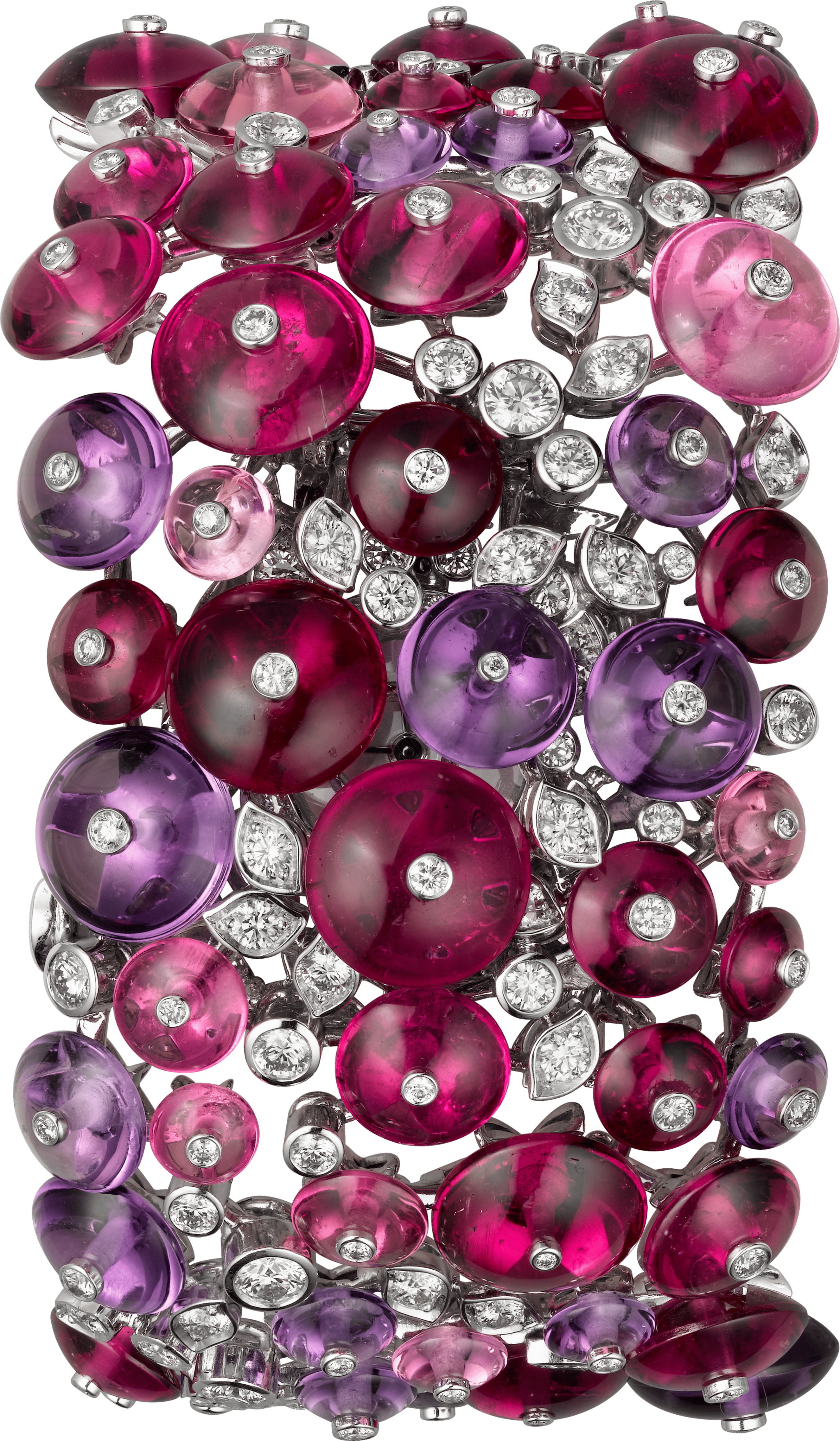 ساعة من مجموعة المجوهرات الفاخرة